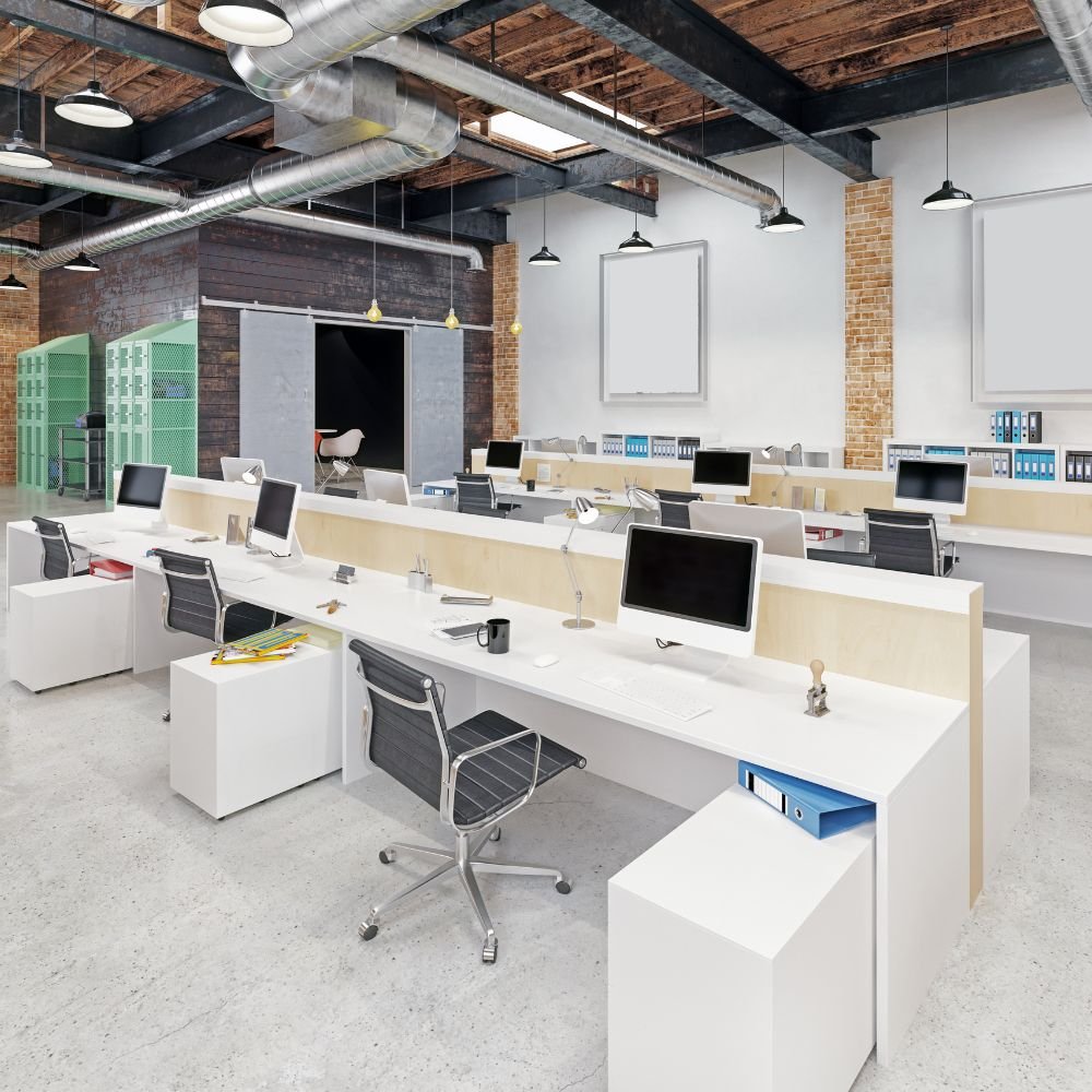 تصميم مكاتب شركات من شركة قمة التصميم