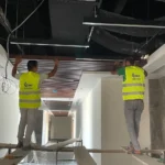 ديكور سقف خشبي