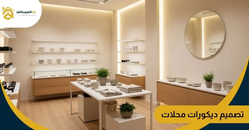 تصميم ديكورات محلات