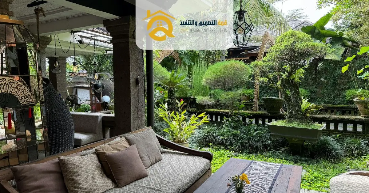 تنسيق حدائق جدة ومكة