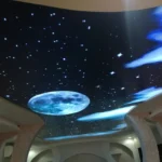 ديكورات اسقف مضيئة