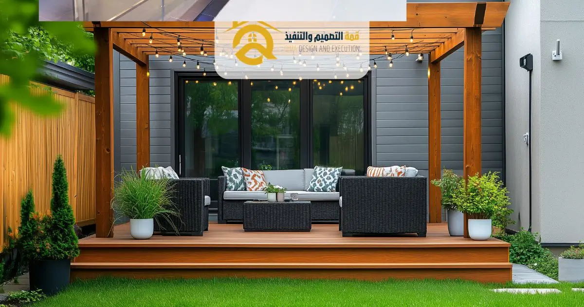 تصميم الحوش الخارجي