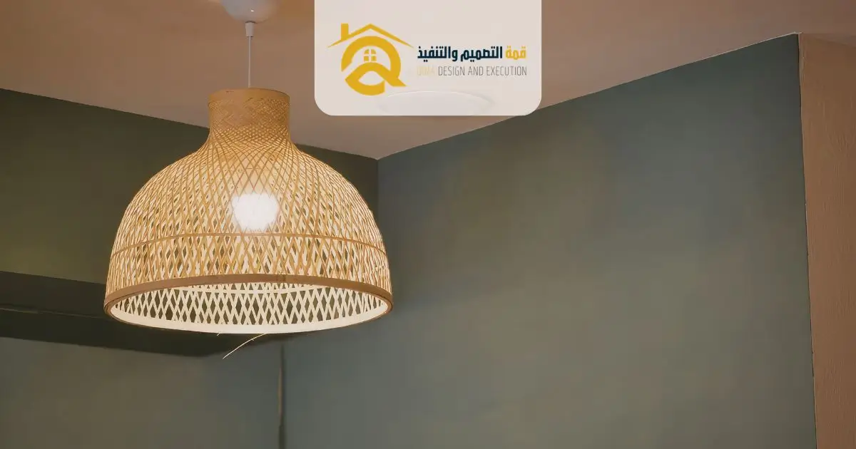 توزيع اضاءة السقف